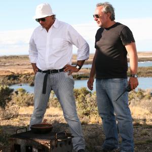 With Chef/Host Francis Mallmann, on location in Chubut, Argentina, during 