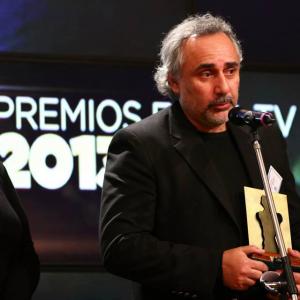 At the 2013 Fund TV Awards ceremony; Hotel Plaza, Buenos Aires.