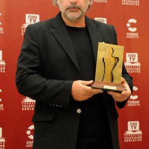 Julio Hormaeche at the 2013 Fund TV awards ceremony. Plaza Hotel, Buenos Aires.