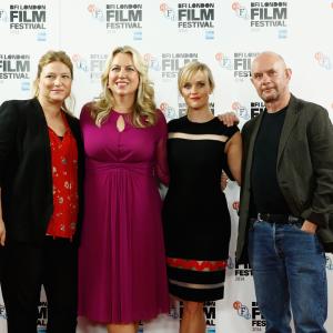 Reese Witherspoon, Nick Hornby and Cheryl Strayed at event of Laukine (2014)