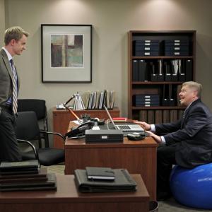 Still of Dave Foley and David Hornsby in How to Be a Gentleman 2011