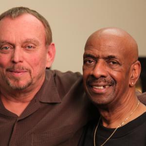 Actor-Director Anthony Hornus (Wild Michigan, Locked In a Room), left, with former Motown recording artist Joe Billingslea, founding member of The Contours, best known for their multi-million seller Do You Love Me, made even more famous in the Patrick Swayze film, Dirty Dancing.
