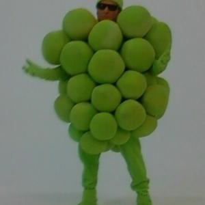 Richards The Green Grapes in The Fruit Of The Loom commercials!