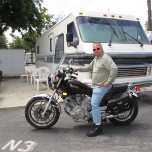 Me and my Motorcycle and Motor Home