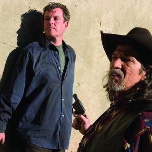 Danny Huston and Luis Saguar in Silver City (2004)