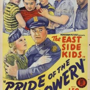 Mary Ainslee David Gorcey Leo Gorcey Kenneth Harlan Kenneth Howell Bobby Jordan and Ernest Morrison in Pride of the Bowery 1940