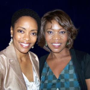 with Alfre Woodard