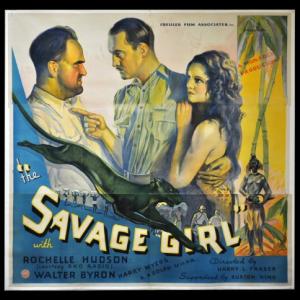 Walter Byron Rochelle Hudson and Adolph Milar in The Savage Girl 1932