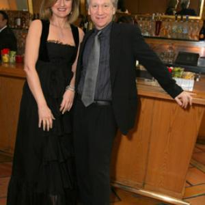 Bill Maher and Arianna Huffington at event of The 79th Annual Academy Awards 2007