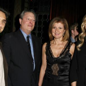 Daryl Hannah, Lawrence Bender, Al Gore and Arianna Huffington