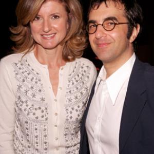 Atom Egoyan and Arianna Huffington at event of Where the Truth Lies 2005