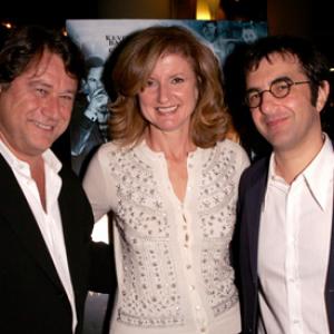 Atom Egoyan Arianna Huffington and Robert Lantos at event of Where the Truth Lies 2005