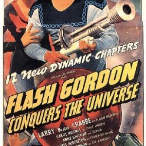 Buster Crabbe, Carol Hughes and Charles Middleton in Flash Gordon Conquers the Universe (1940)