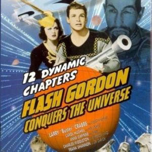 Buster Crabbe, Carol Hughes and Charles Middleton in Flash Gordon Conquers the Universe (1940)
