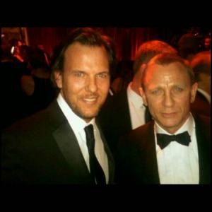 Daniel Craig and Jay Huguley Golden Globes 2013