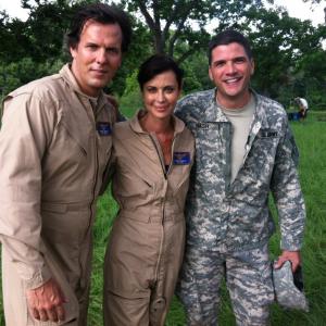 Army Wives Jay Huguley,Catherine Bell Dean Napolitano.
