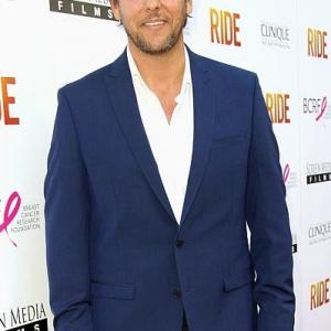 Jay Huguley arrives at the premiere of 'RIDE'. Written and directed by Helen Hunt. Arclight Hollywood - April 29th 2015
