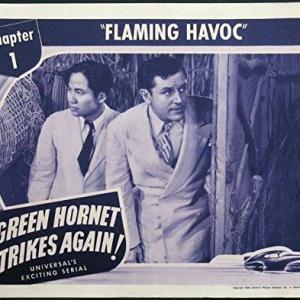 Warren Hull and Keye Luke in The Green Hornet Strikes Again! 1940