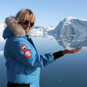 In Greenland, shooting Breitling spot with Airborne Films.