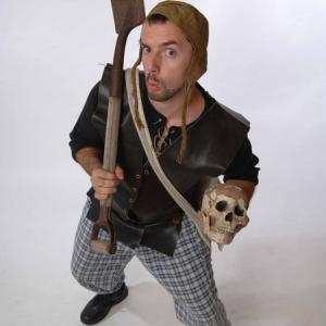 Spencer Humm as comedy-gravedigger, Barry Croaker