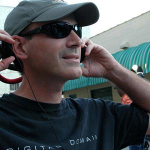 Director Chris Hummel on location of The Guardians 2010