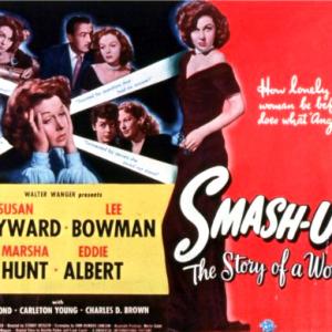 Eddie Albert Susan Hayward Lee Bowman and Marsha Hunt in SmashUp The Story of a Woman 1947