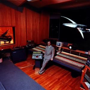 Craig at his Enterprise Studio A composing on Star Trek III
