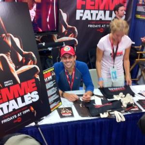 Comic Con Femme Fatales signing