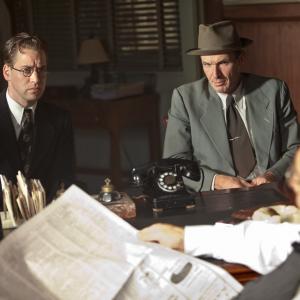 Still of Harrison Ford, Toby Huss and T.R. Knight in 42 (2013)