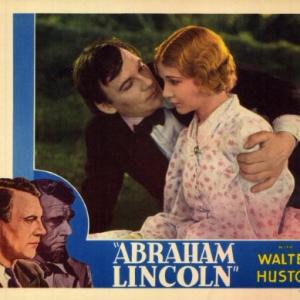 Walter Huston and Una Merkel in Abraham Lincoln 1930