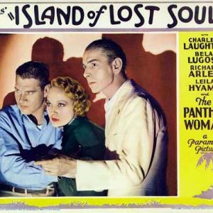 Richard Arlen and Leila Hyams in Island of Lost Souls (1932)