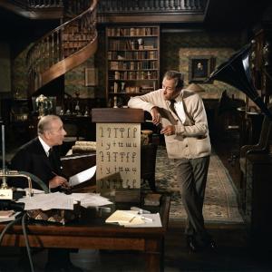Still of Rex Harrison and Wilfrid Hyde-White in My Fair Lady (1964)