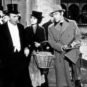 Audrey Hepburn, Rex Harrison, Wilfrid Hyde-White