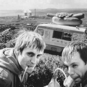 Llyr Ifans and Rhys Ifans in Twin Town 1997