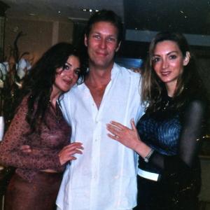 Monica Bellucci, Peter & Ruthanne Iliff at the Cannes Film Festival.