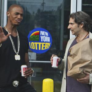 Still of Michael Imperioli and Mehcad Brooks in Necessary Roughness (2011)