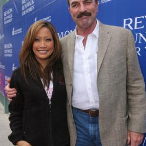 Tom Selleck and Carrie Ann Inaba