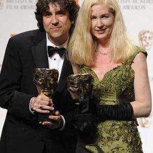 Bob Murawski and Chris Innis receive 2010 Best Editing BAFTA awards for The Hurt Locker