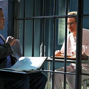 Still of Laurence Fishburne and Bill Irwin in CSI kriminalistai (2000)