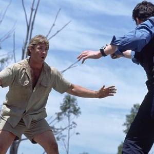 Still of Steve Irwin in The Crocodile Hunter: Collision Course (2002)