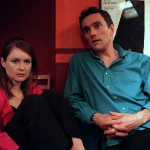 Still of Kate Isitt and Ben Miles in Coupling (2000)