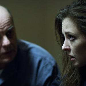 Still of Michael Ironside and Katharine Isabelle in 88.