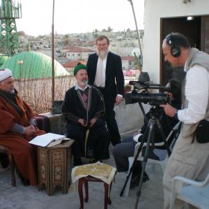 Filming in Jerusalem 