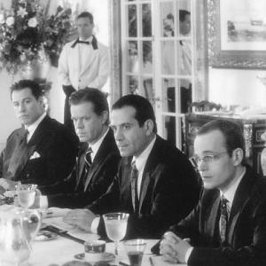 Still of John Travolta, William H. Macy, Tony Shalhoub and Zeljko Ivanek in A Civil Action (1998)