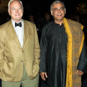 James Ivory and Ismail Merchant at event of Le divorce 2003