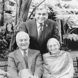 The guiding creative force behind Jefferson in Paris is the renowned filmmaking partnership of director James Ivory left producer Ismail Merchant center and Academy Awardwinning screenwriter Ruth Prawer Hjabvala right