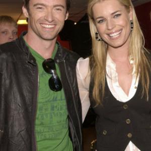 Rebecca Romijn and Hugh Jackman at event of American Idol The Search for a Superstar 2002
