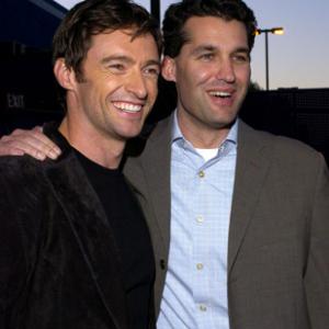 Hugh Jackman and Scott Stuber at event of Van Helsing (2004)
