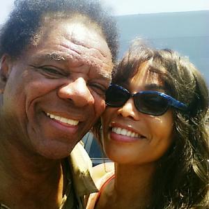 Set of Black Jesus with John Witherspoon.
