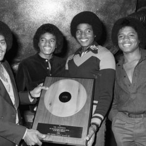 Marlon Jackson Michael Jackson Jackie Jackson and Randy Jackson The Jacksons InStore Album Promotion 1978 Freeway Records  Los Angeles
